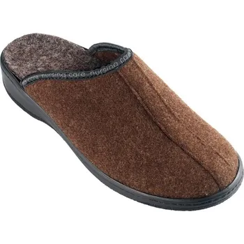 Dámská obuv Nursing Care SOBREIRO WW202 filcová domácí obuv unisex hnědá Velikost: 39