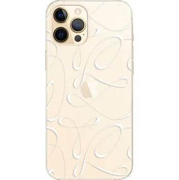 Pouzdro na mobilní telefon Odolné silikonové pouzdro iSaprio - Fancy - white - iPhone 12 Pro Max