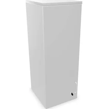 Policová skříň Kancelářská skříň - dveře jednokřídlé, nástavec, v x š x h: 1070 x 400 x 445 mm, barva světle šedá
