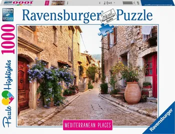 Puzzle Ravensburger Mediterranean Places Francie 1000 dílků