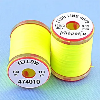Knápek Fluo Line 40/2 Yellow