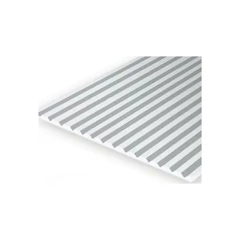 Modelářský materiál Obkladová deska s V drážkou 6,3 mm