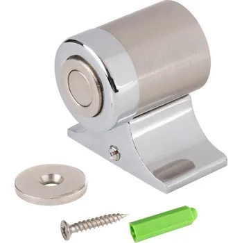 Walteco Magnetická zarážka, k našroubování, matný nikl