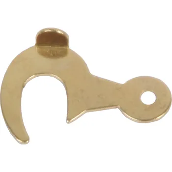 Věšák Háček na kazetový uzávěr pomosazený - pravý