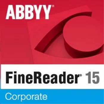 Abbyy FineReader PDF 15 Corporate Single User CZ