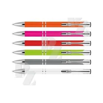 Kovové kuličkové pero mix barev