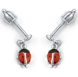 VESPER Stříbrné náušnice - Beruška SILVEGO70029