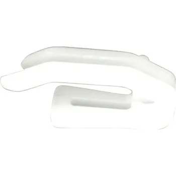 Věšák Háček šnek dvojitý bílý 20 ks