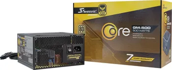 Počítačový zdroj Seasonic GM-500 Gold (SSR-500LM)