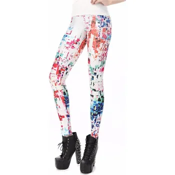 Dámské legíny Legíny - Graffiti Doodles - Velikost: XL