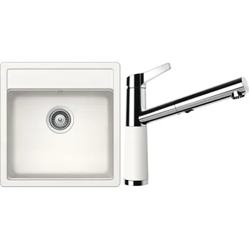 Granitový dřez Set Schock S11-5 (dřez Mono N-100S Polaris + baterie SC-510.120 Polaris)