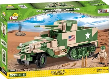 Stavebnice COBI COBI 2535 II WW M3 Gun Motor Carriage