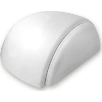 Walteco Dveřní zarážka 49x23x38mm, samolepicí, bílá