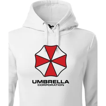 Dámská mikina Dámska mikina Umbrella Corporation, Barva Bílá, Velikost XS, Canvas Dámská mikina Bezvatriko.cz 1