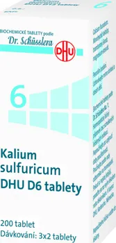 Homeopatikum Dr. Peithner No. 6 Kalium sulfuricum DHU D6 - 200 tbl.
