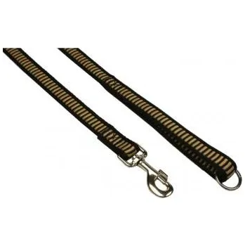 Vodítko pro psa BafPet Vodítko popruh ŽEBŘÍK béžové 150 cm/20 mm