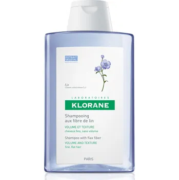 Šampon Klorane Flax Fiber Volume šampon pro objem vlasů 200 ml