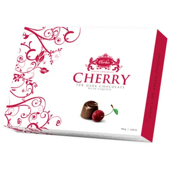Carla Cherry In 70% Dark Chocolate 190 g