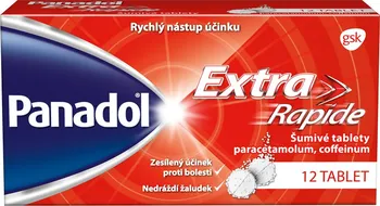 Lék na bolest, zánět a horečku Panadol Extra Rapide 12 tbl.