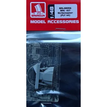 Plastikový model Brengun 1/48 BAC 167 Strikemaster - PE&resin set (FLY)