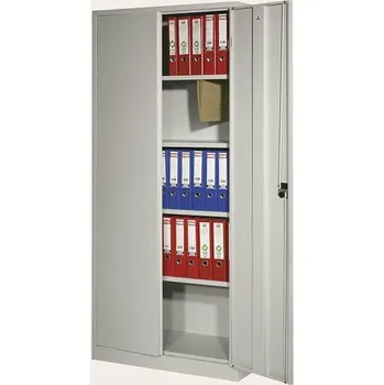 Policová skříň Archivační, spisová skříň 1950x920x420 mm, šedá + doprava zdarma