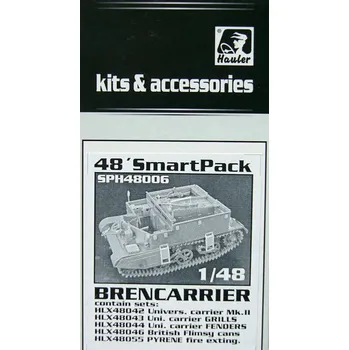 Plastikový model Hauler 1/48 BrenCarrier SMARTPACK (42-46, 55)