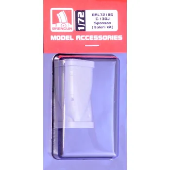 Plastikový model Brengun 1/72 C-130J Sponson - detail resin set (ITAL)