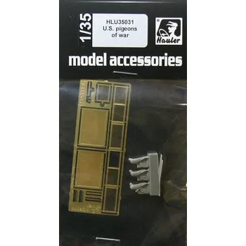 Plastikový model Hauler 1/35 U.S. pigeons of war (PE+resin set)