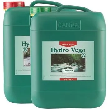 Hnojivo Canna Hydro Vega A+B - 10l (Hnojivo Canna Hydro Vega A+B bylo vyvinuto speciálně pro hydroponii v období růstu.)