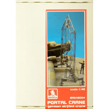 Plastikový model Brengun 1/48 German airfield portal crane (resin kit)