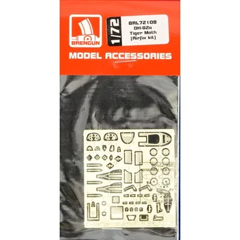 Plastikový model Brengun 1/72 DH-82a Tiger Moth - PE set (AIRFIX)