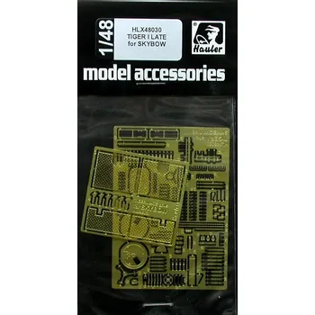 Plastikový model Hauler 1/48 TIGER I Late (for SKYBOW kit)