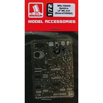 Plastikový model Brengun 1/72 Spitfire LF Mk.XVI - PE set (SWORD7252)