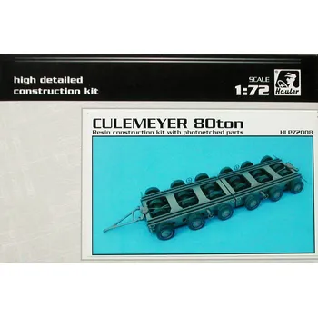 Plastikový model Hauler 1/72 CULEMEYER 80ton (German Heavy Trailer)
