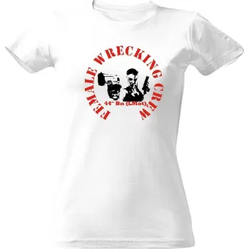 Dámské tričko Tričko s potiskem PMS Wrecking crew dámské
