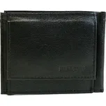 Černá pánská kožená peněženka dolarovka BELLUGIO podélná