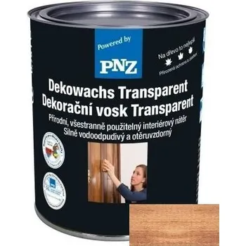 Olej na dřevo PNZ Dekorační vosk transparent nussbaum / ořech 0,75 l