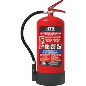 Hasicí přístroj HTB PE6ABF/MP pěnový hasicí přístroj - 6 kg Včetně revizní zprávy, držák pro HP na zeď