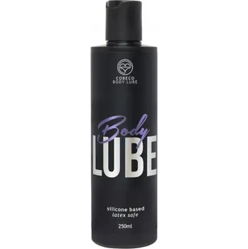 Lubrikační gel Cobeco BodyLube Silicone Based 250 ml, silikonový lubrikační a masážní gel