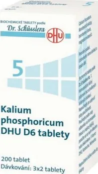 Homeopatikum Dr. Peithner No. 5 Kalium phosphoricum DHU D6 - 200 tbl.