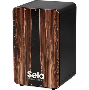 Perkuse Sela SE 089 CaSela Black/Dark Nut Dřevěný cajon