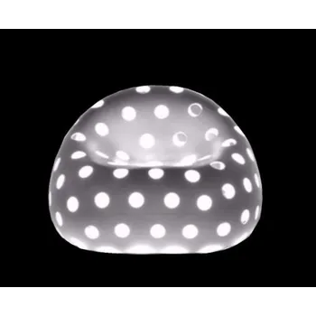 Taburet EURO 3 PLAST S.p.A. Svítící designové plastové křeslo AIRBALL LIGHT 6284A4572