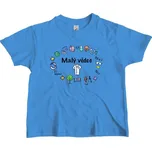 Tričko s potiskem Malý vědec dětské