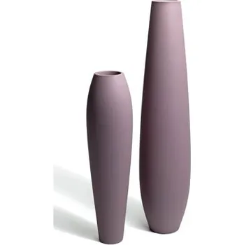 Váza EURO 3 PLAST S.p.A. Venkovní váza Nicole - 6207, Rozměry 126 cm / 33 cm / 2 a 4 l, Barva (official) Tmavá růžová