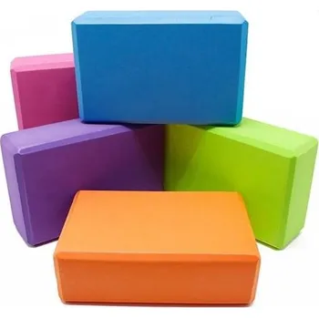 podložka na cvičení Jóga cihlička VELKÁ tmavě modrá