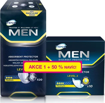 Inkontinenční vložka Sca Hygiene Products Tena Men Level 2 750739 30 ks