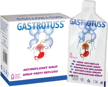 Přírodní produkt Gastrotuss Antirefluxný sirup 25 x 20 ml