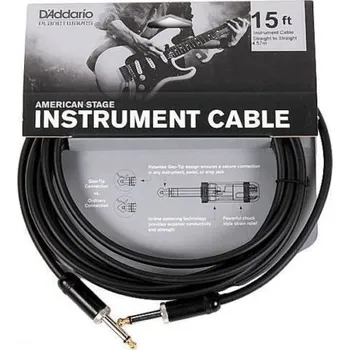D'Addario Planet Waves PW-AMSG-15 4,5 m Rovný - Rovný Nástrojový kabel