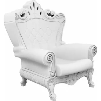 Křeslo SLIDE Designové křeslo QUEEN OF LOVE - SD QUE100, Barva (official) Šedá