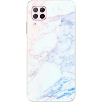 Pouzdro na mobilní telefon Odolné silikonové pouzdro iSaprio - Raibow Marble 10 - Huawei P40 Lite